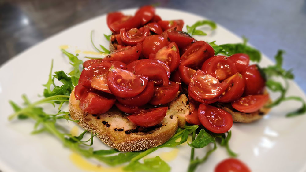 Bruschette con Pomodorini