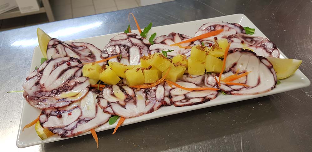 Carpaccio di Polpo*
